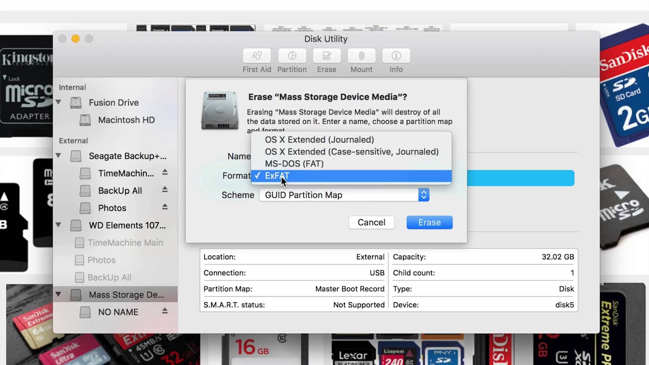 How To Download To Sd Card On Mac